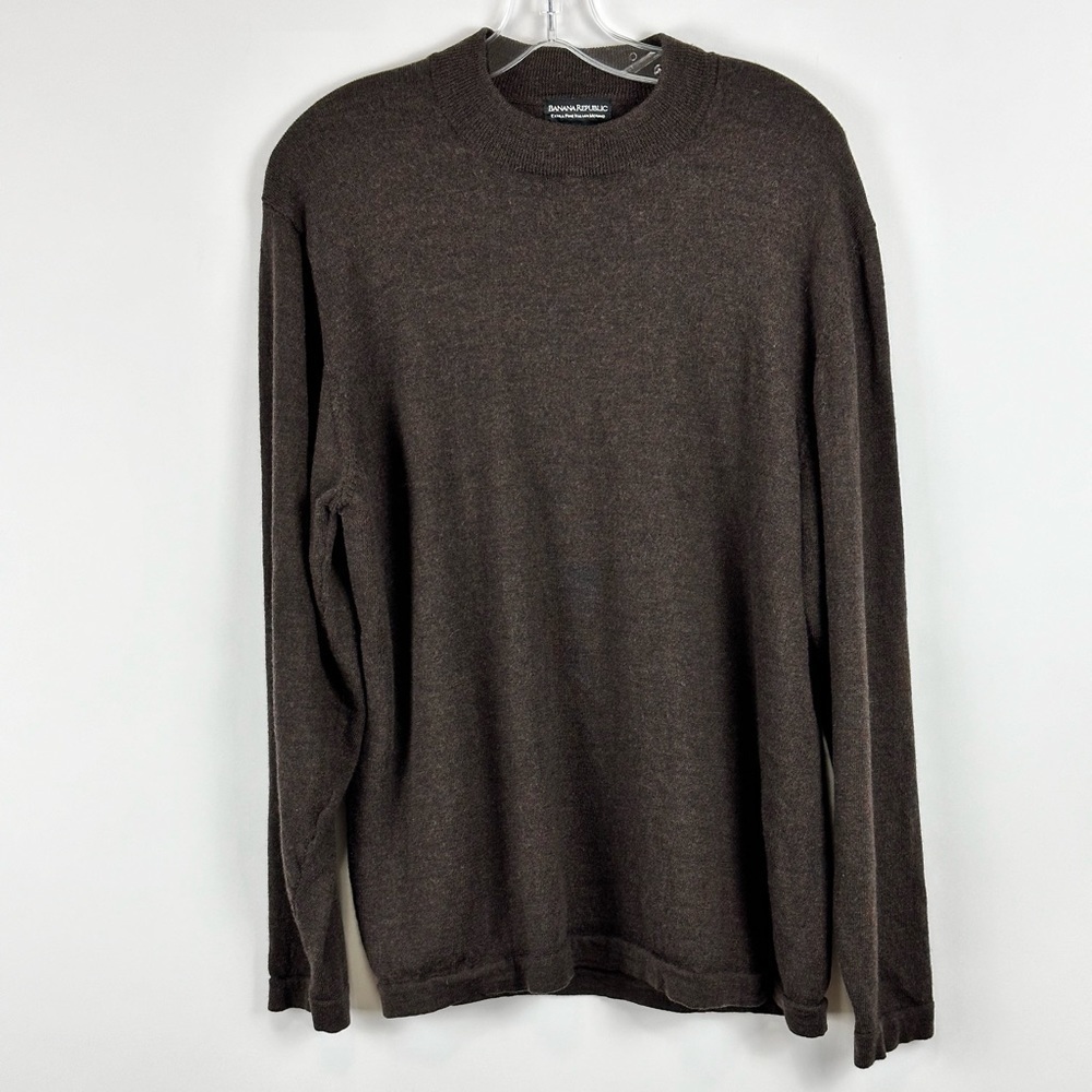 Men's Italian Merino Crew Neck Sweater